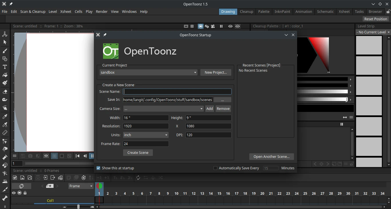 OpenToonz LangitKetujuh OS